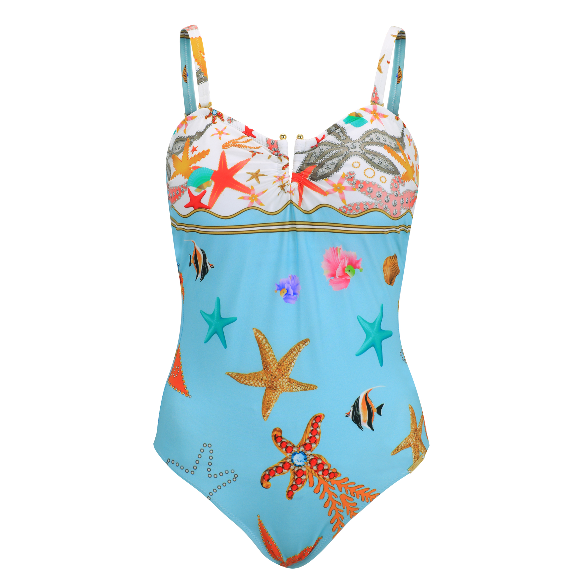 Bandeau-Badeanzug