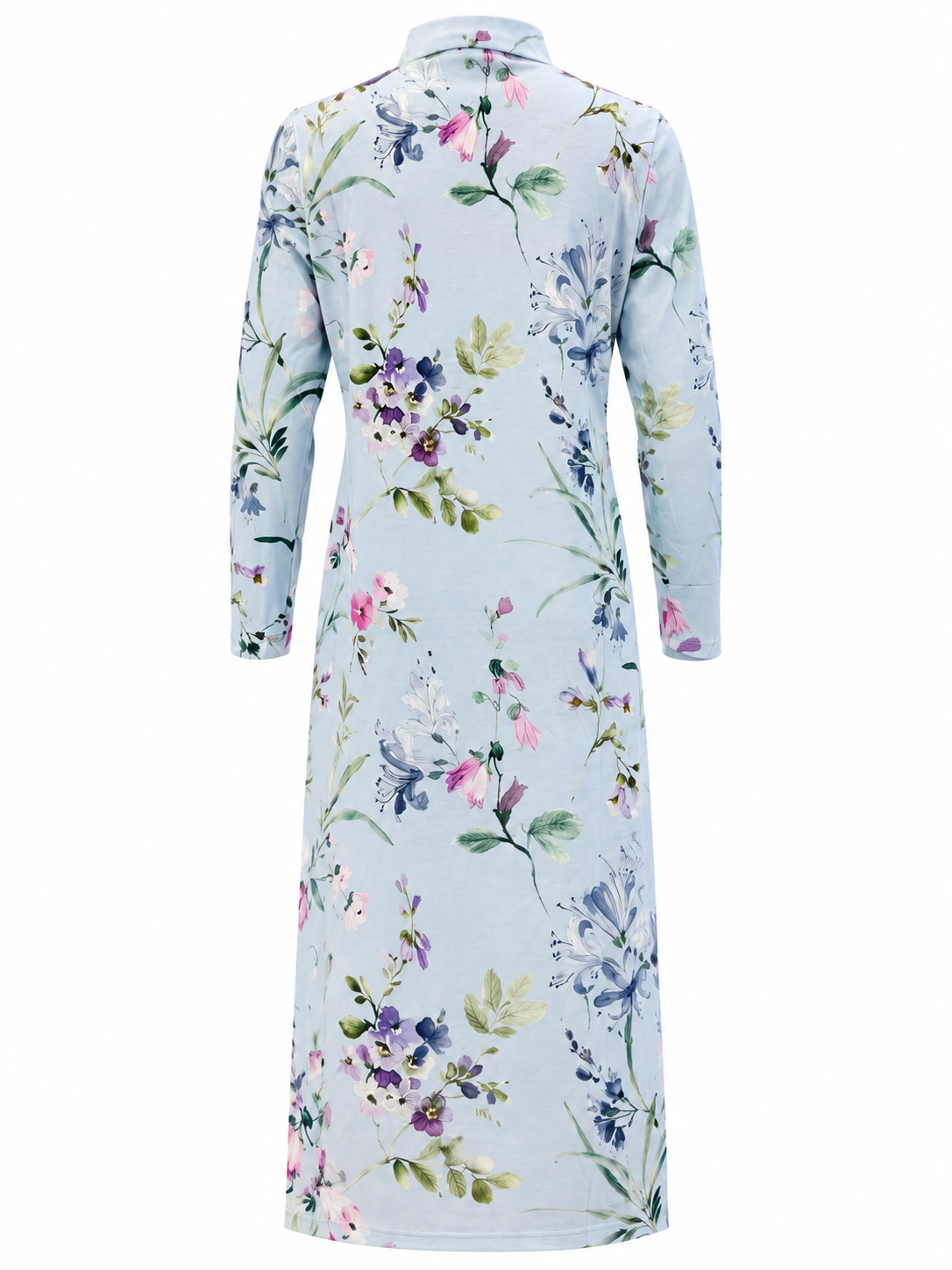 Longshirt mit Knopfleiste