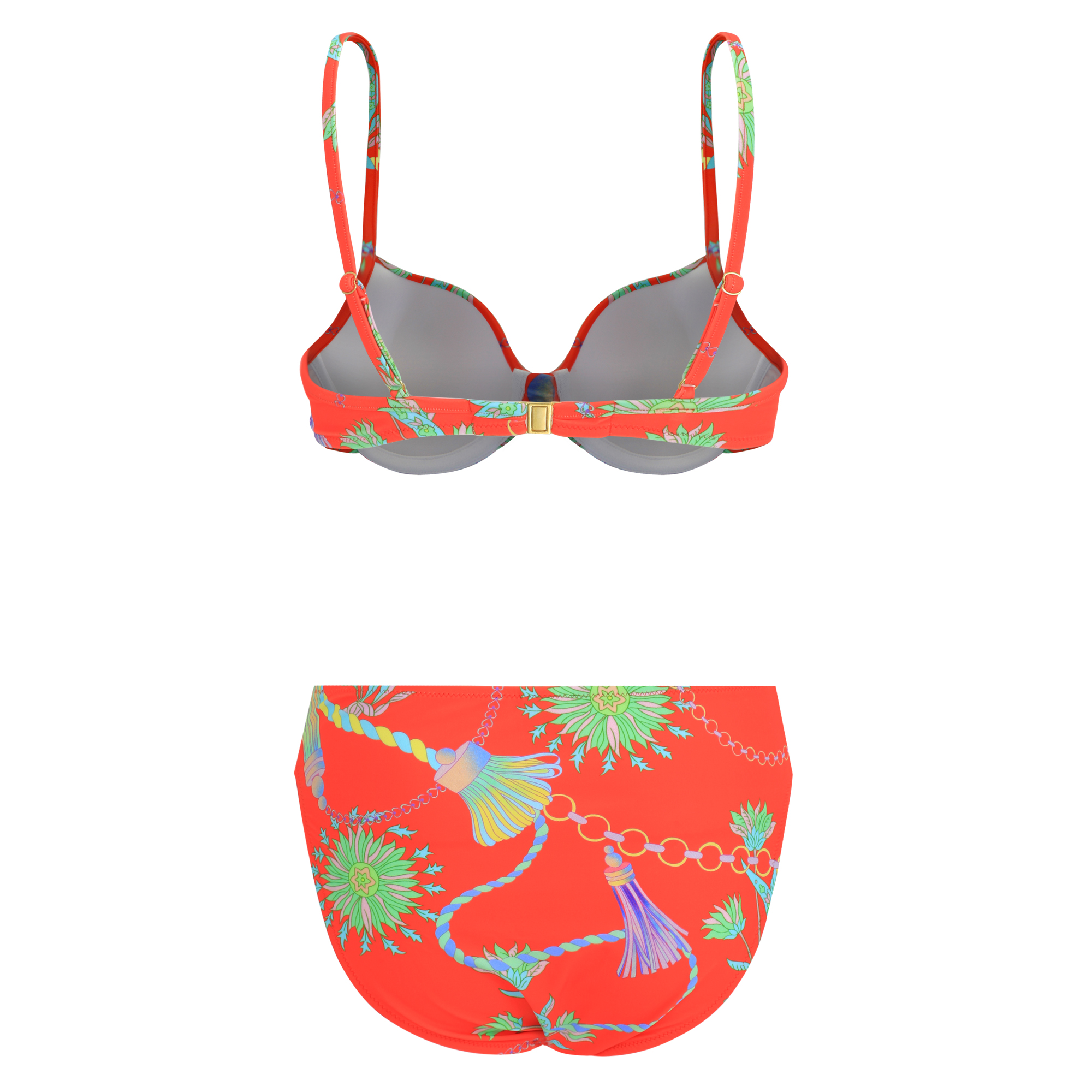 Bikini mit Bügel und Schale 